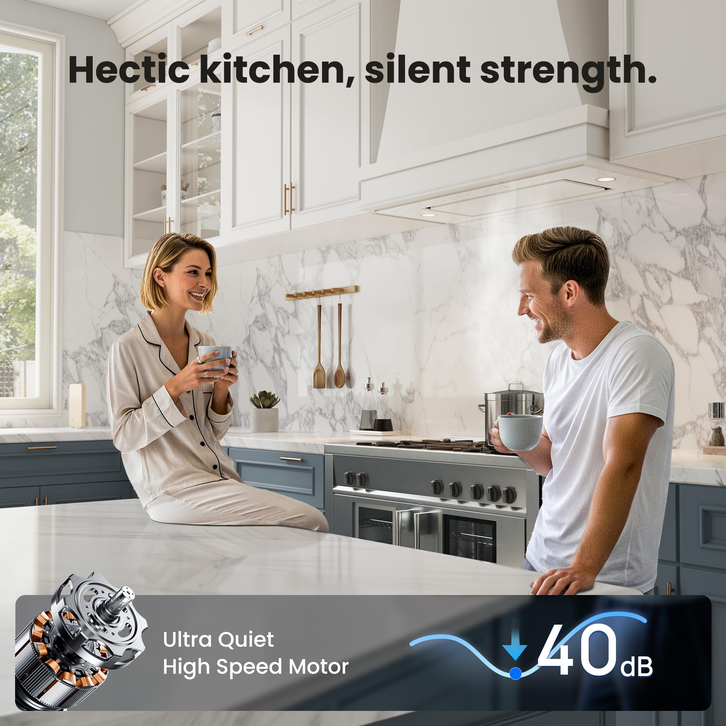 Amazon.com: VIKIO HOME Range Hood Insert 36 Inch - Built-in