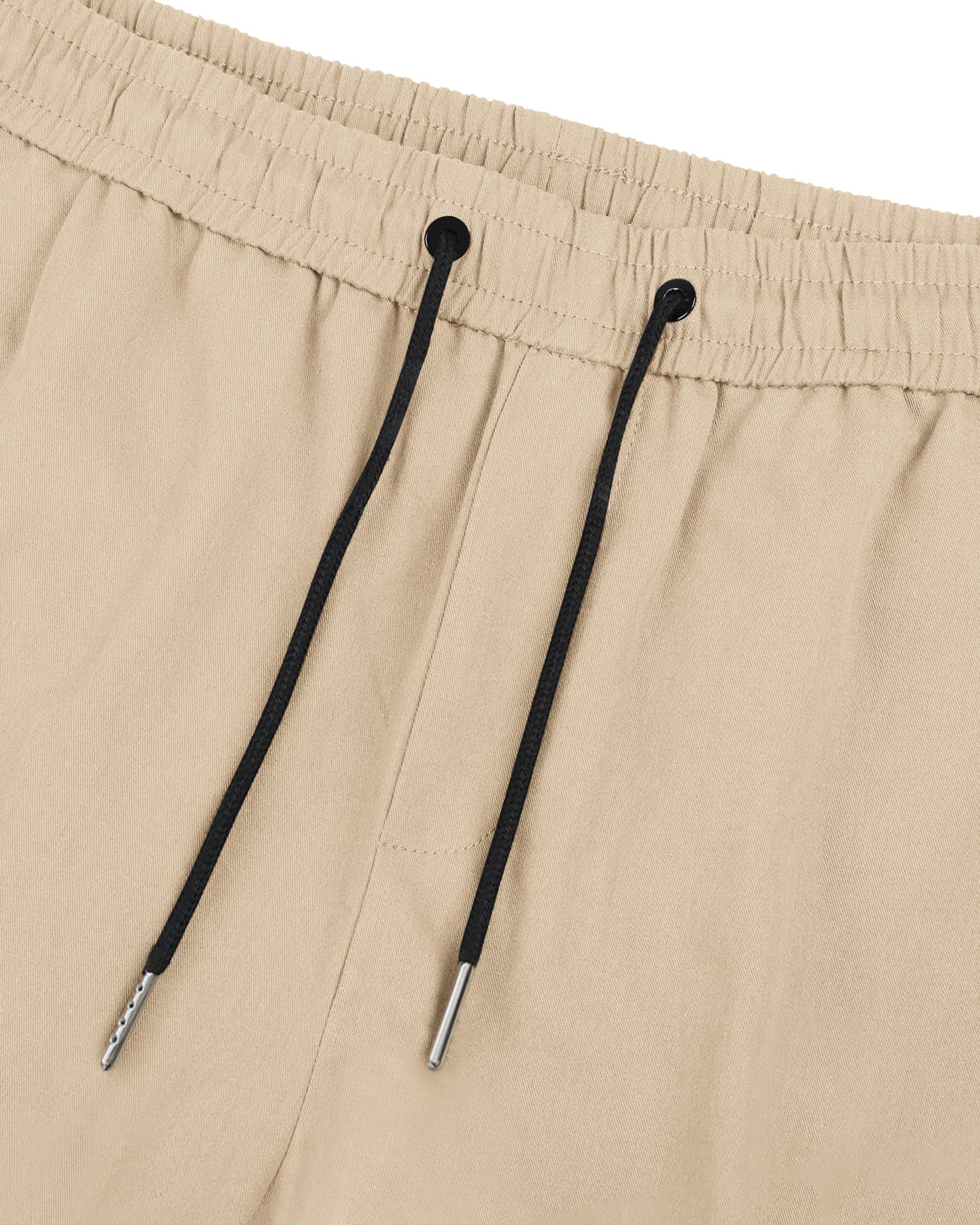 TARAINYA Pantaloncini Uomo Cargo Corti con 6 Tasche Coulisse Estivi Cotone Shorts