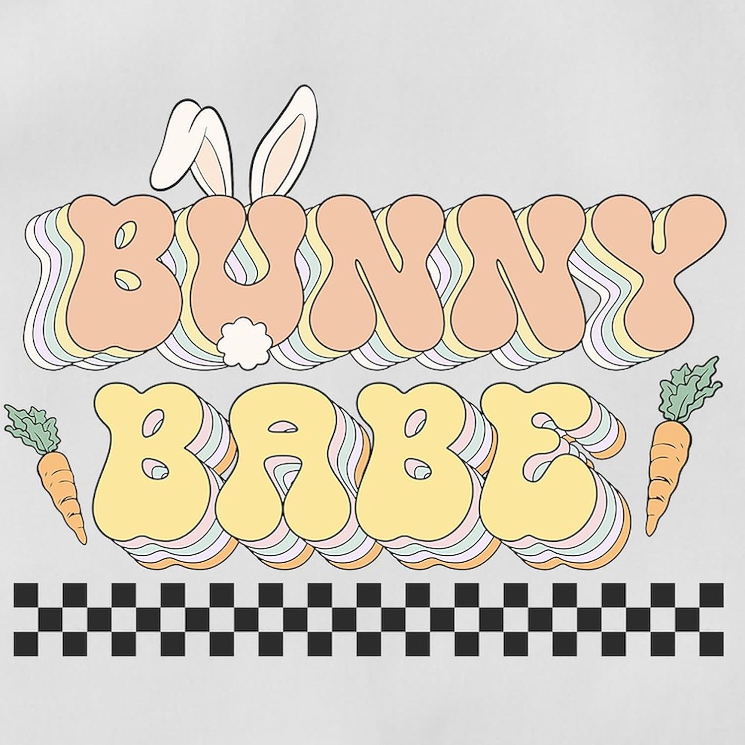 CafePress Easter Bunny Babe Kids Baking Apron