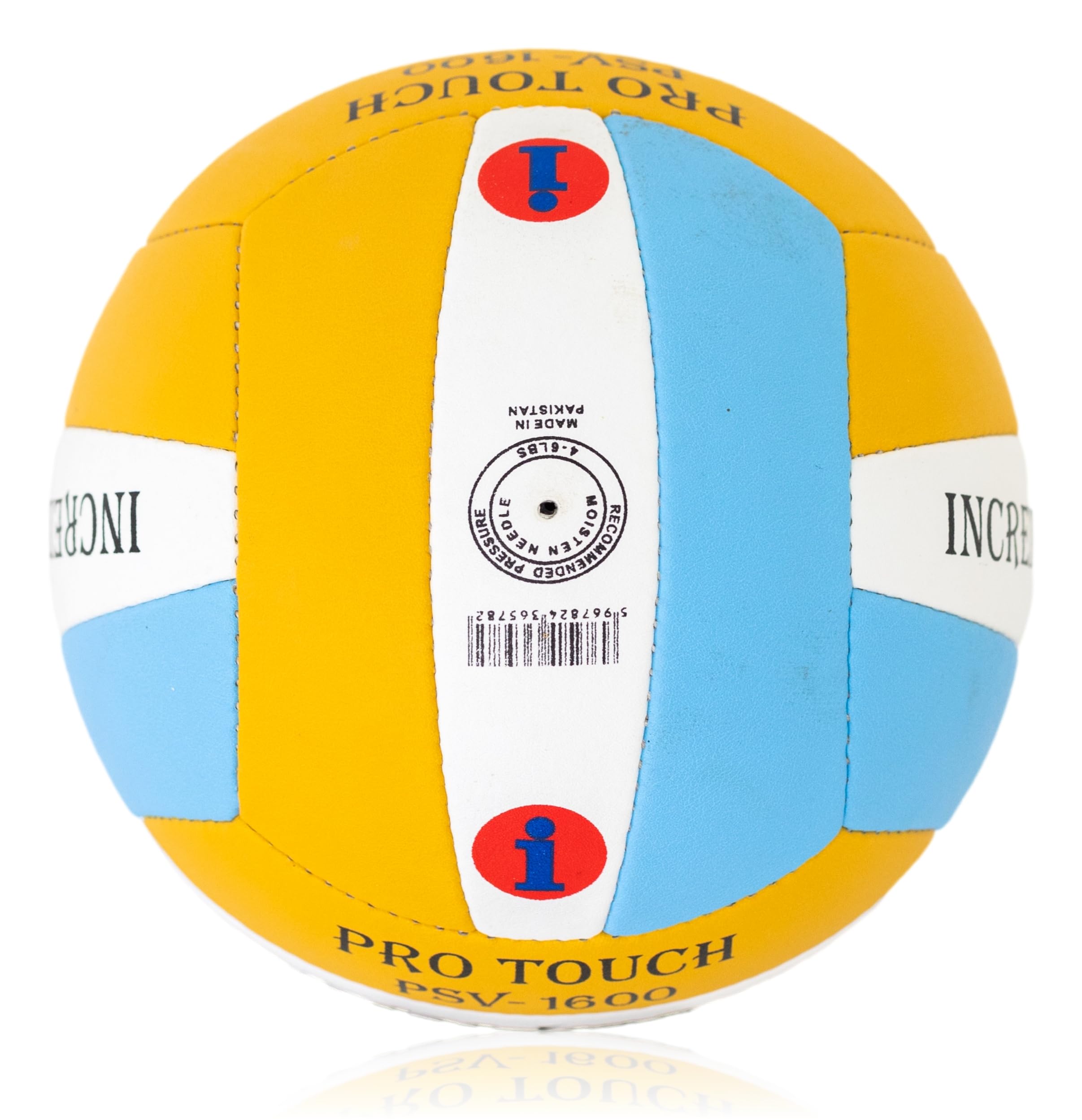 PERVEEN Pelota de voleibol de cuero compuesto de microfibra, tamaño oficial 5, cosida a mano, suave al tacto, para uso en interiores y exteriores, pelota de práctica y juego recreativo