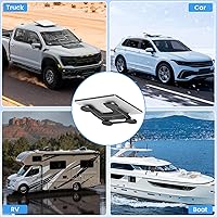 Vista 7 de Starlink - Mini soporte magnético Starlink de 200 libras de alta resistencia con orificios de instalación de imanes ajustables, kit de montaje