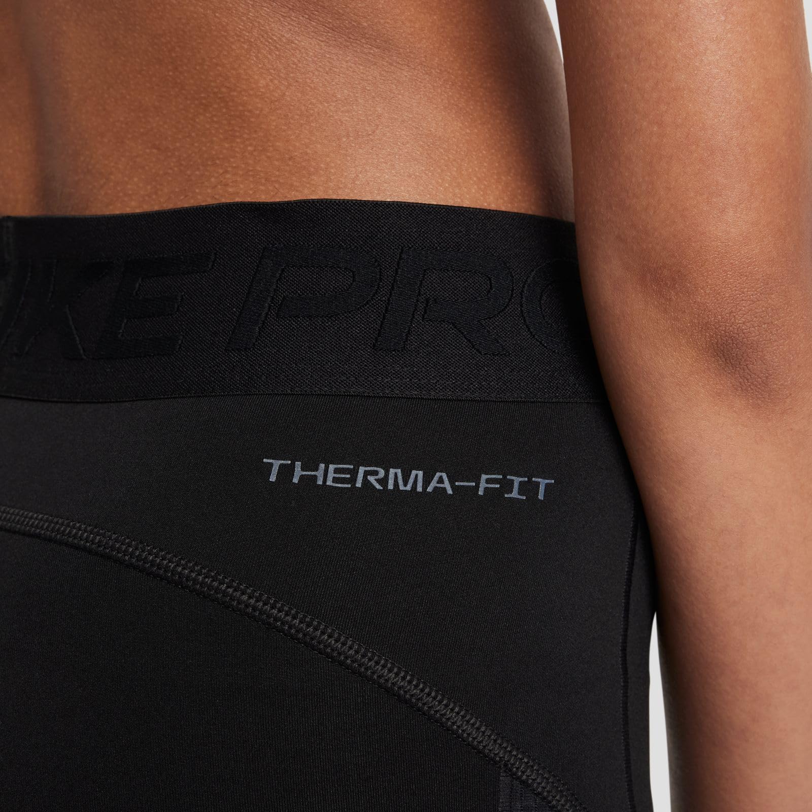 Nike - PRO Therma-Fit Leggings mit Mittelhohem Bund (Mädchen), Leggings Bambine e Ragazze