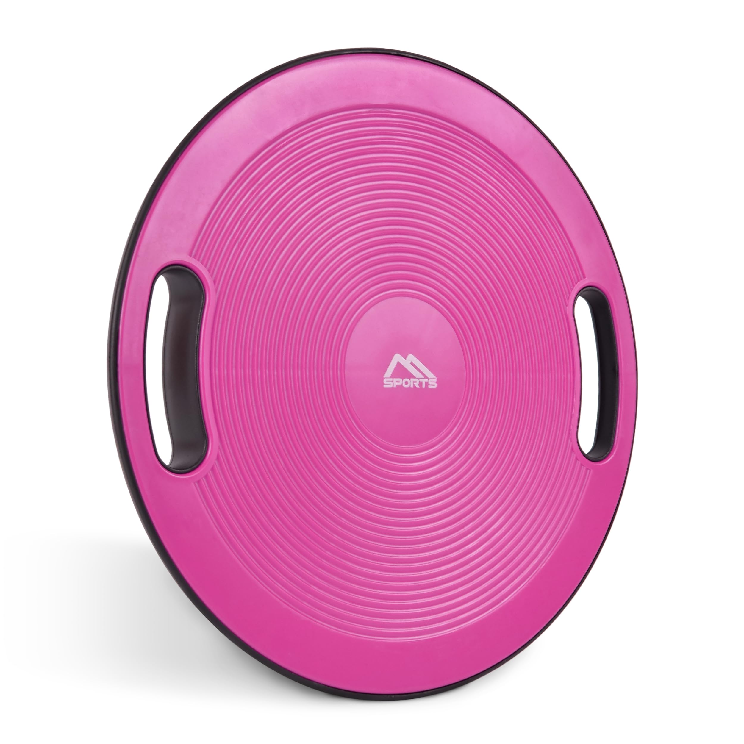 Tabla de equilibrio Premium de 40 cm de diámetro con póster de ejercicios y aplicación de ejercicios GRATIS - Tabla de equilibrio de fisioterapia, Equilibrio