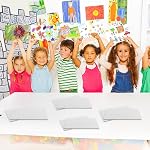 25 Pcs Dry Erase Boards Small White Board 9" x 6" Double Sided White Board for Teachers Mini White Boards for Students Classroom Teacher Home Office Supplies Small White Board Bulk