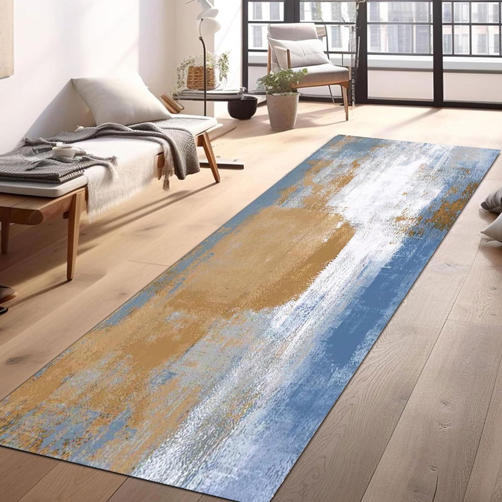 Tapis de couloir antidérapant pour sécuriser le sol de l'entrée et de la cuisine