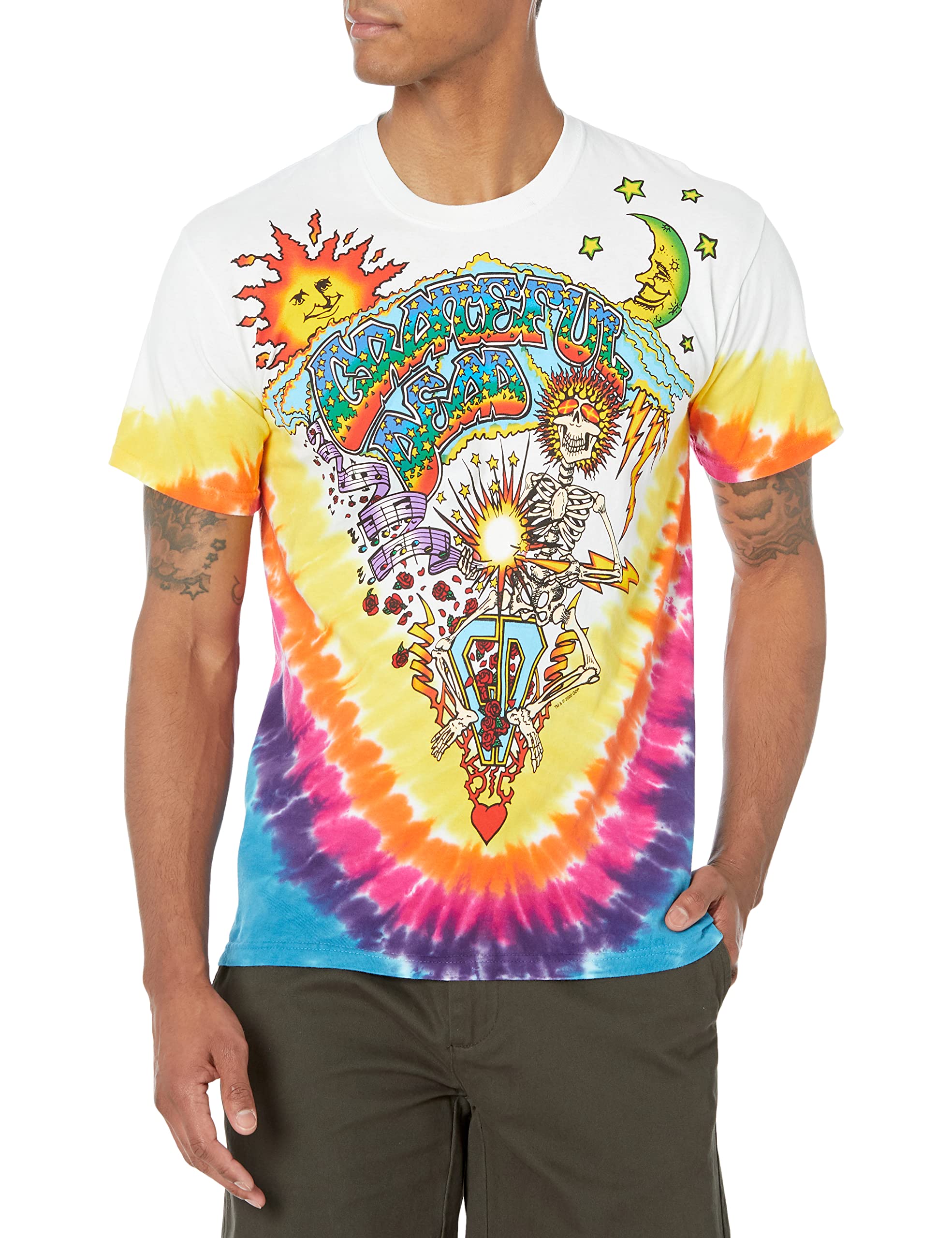 Liquid Blue Grateful Dead Summer Tour 1992 Rainbow, Tie Dye, XXL