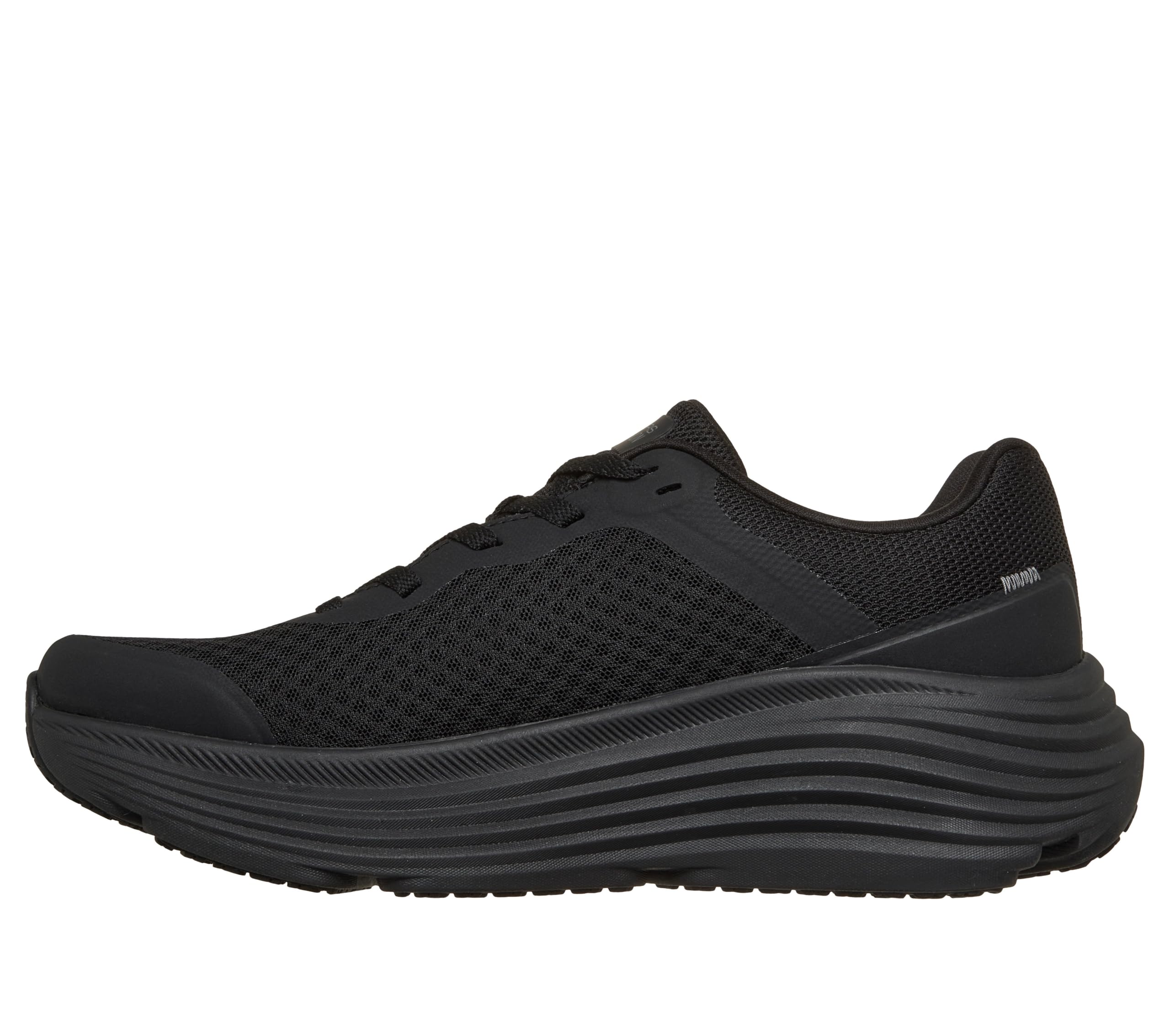 Skechers Max Cushioning Endeavour Baskets pour Hommes, Noir/Noir, 39.5 EU