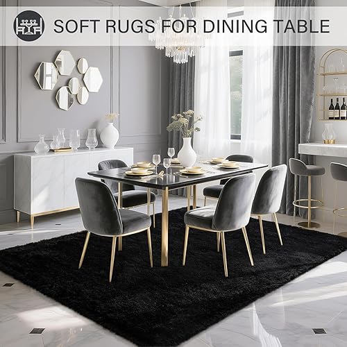 Vista 273 de BENRON Alfombras suaves para dormitorio, 2 x 6, lavables para pasillo, entrada, cocina, dormitorio, alfombra mullida para decoración de habitación