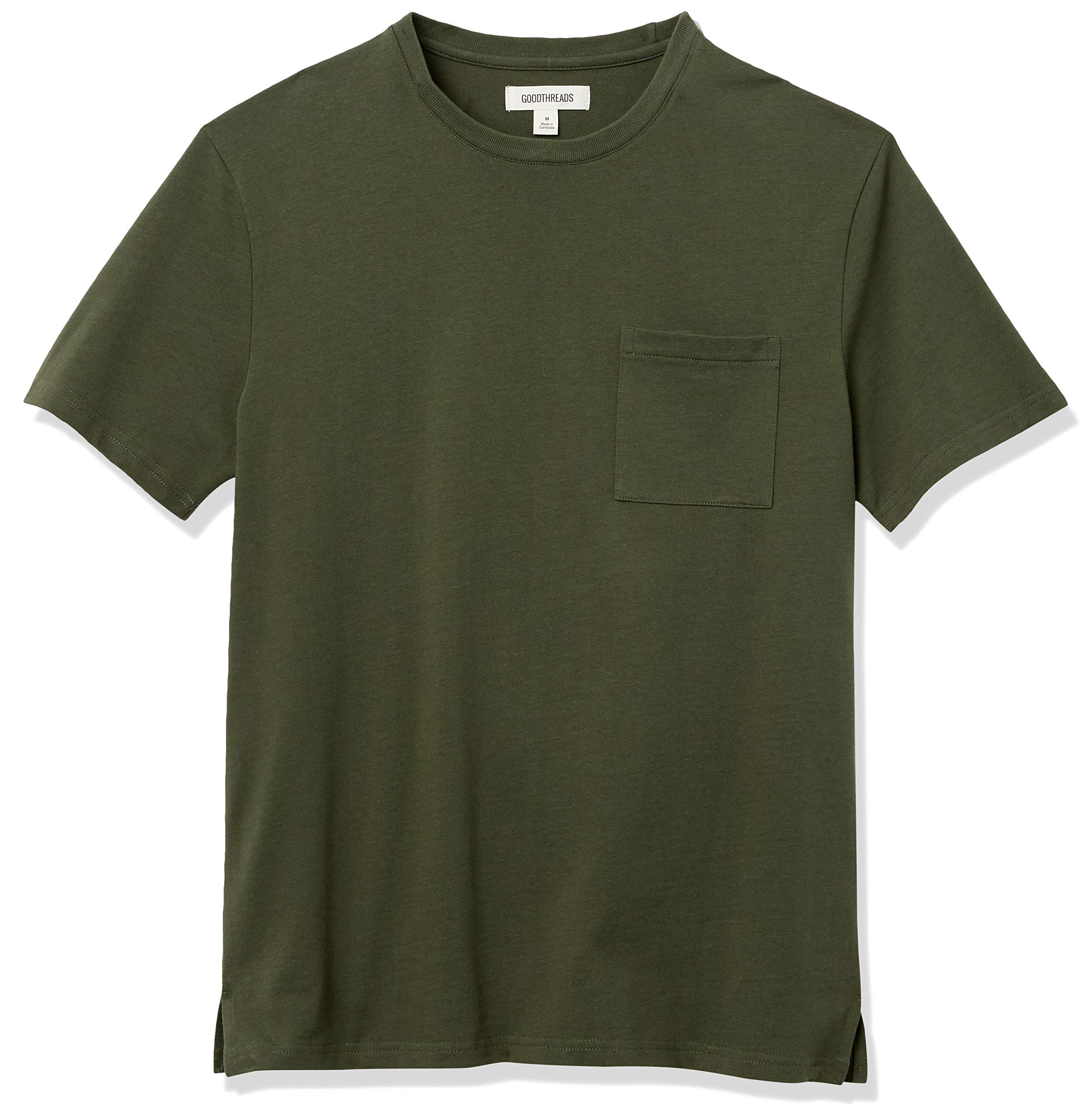 Goodthreads Men's Heavyweight Oversized Short-Sleeve Crewneck T-Shirt