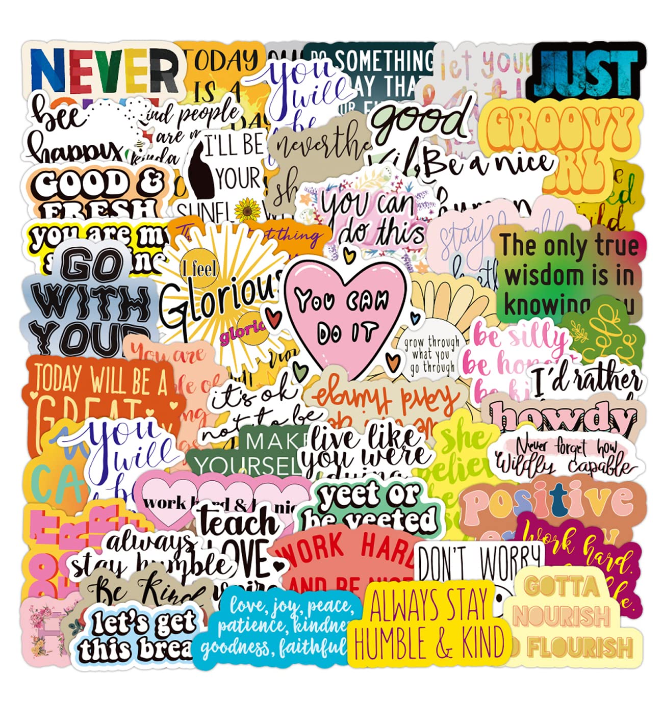 Positive Affirmation Stickers 300PCS Inspirational Stickers ...