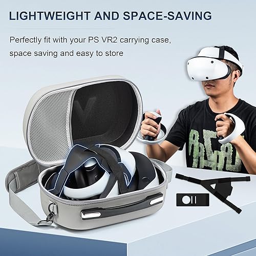 Miniatura 9 de Adjustable Head Strap for Playstation VR2, Double-Sided PU Soft PSVR2 Strap, Enhanced Comfort for VR2 Headset, Lightweight Reduce Head Pressure