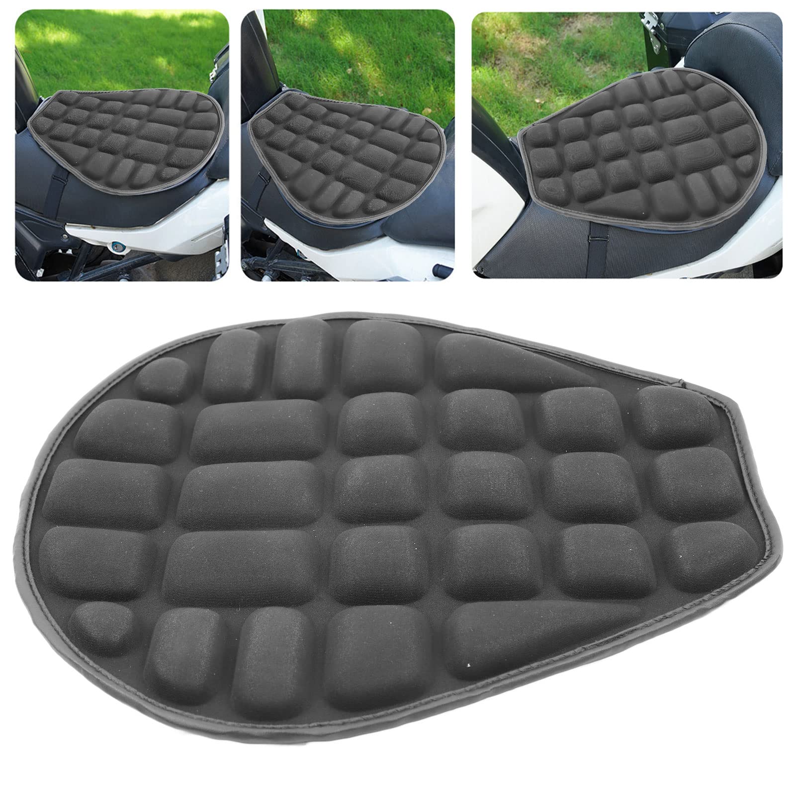 Amazon.co.jp: オートバイシートクッション、発泡圧力リリーフ