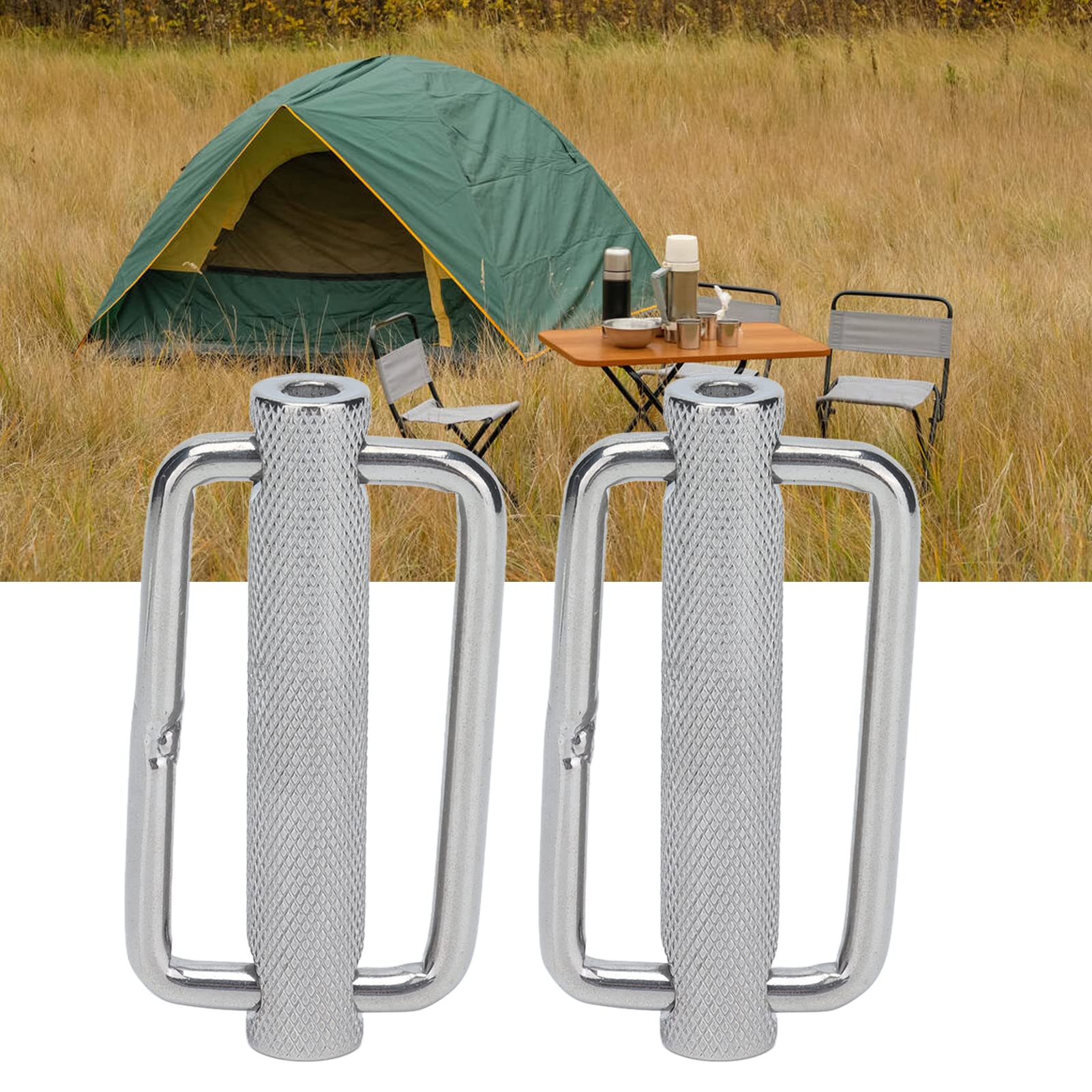 YWBL-WH 2 Fibbie a Rullo Acciaio Inox 50mm per Cinghie Sicurezza Imbracature e Nastri Pesanti