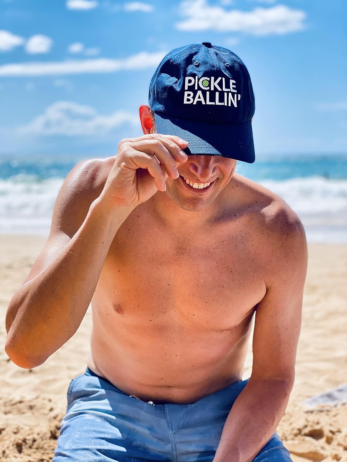 Twerp Pickleball Hat - Pickleball Gifts - Pickleball Accessories - Pickle Ball Hats for Men and Women Navy - Image 4