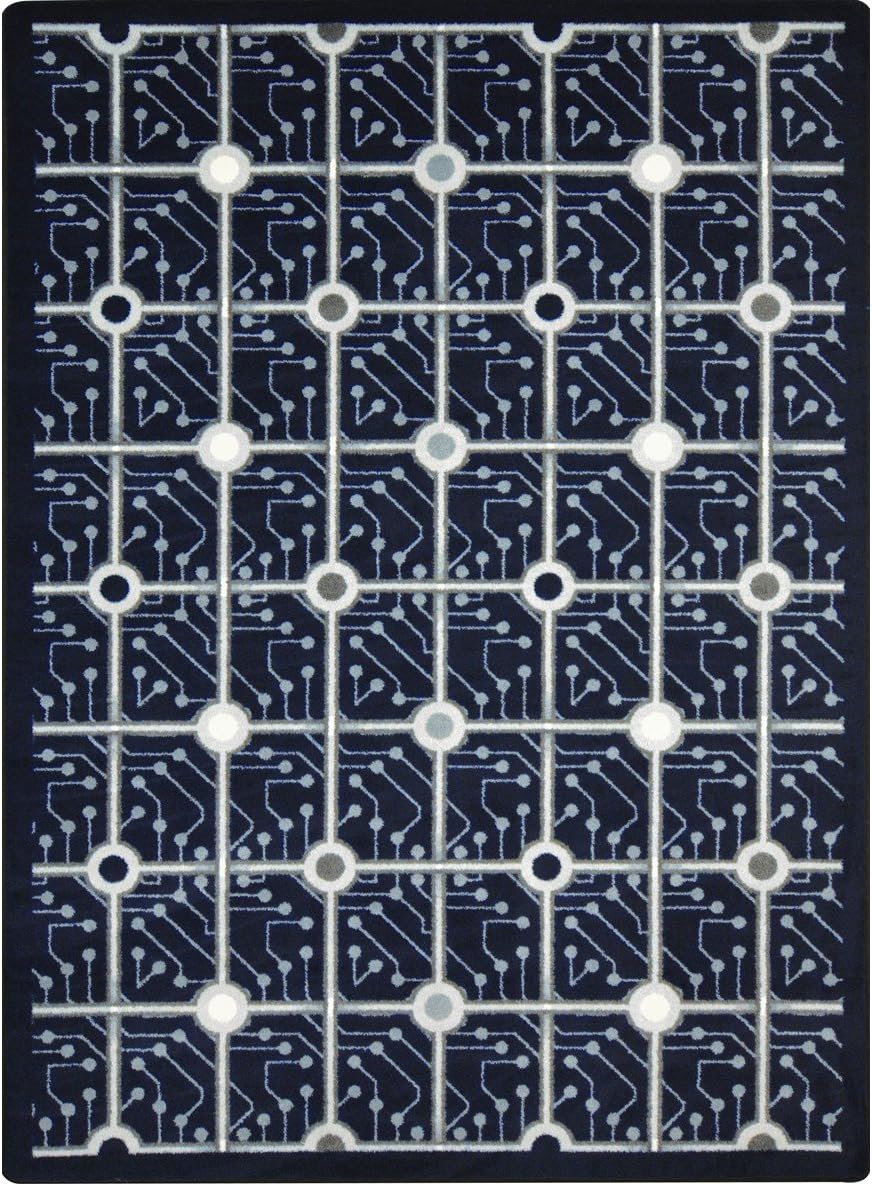 Whimsy Electrode Kids Rug Rug Size: 7'8" x 10'9"