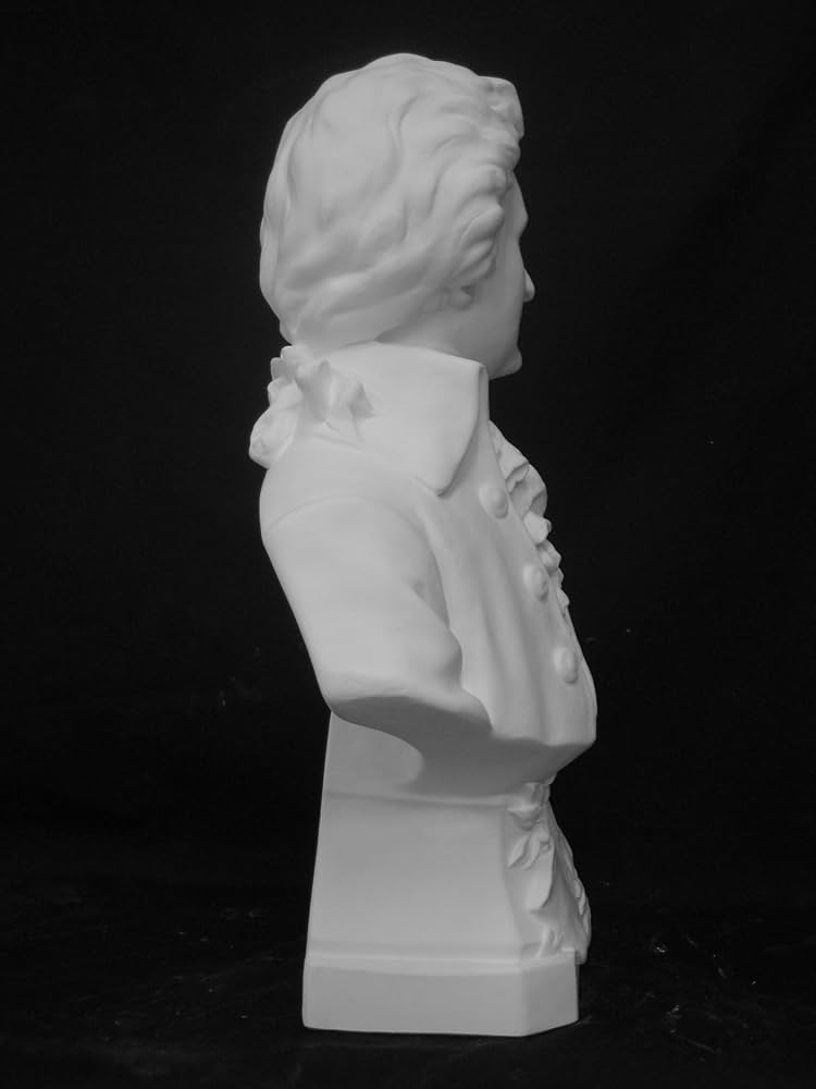 モーツァルト 石膏像 大型 Amazon.co.jp: 石膏像 K－190 モーツァルト胸像（特大） H