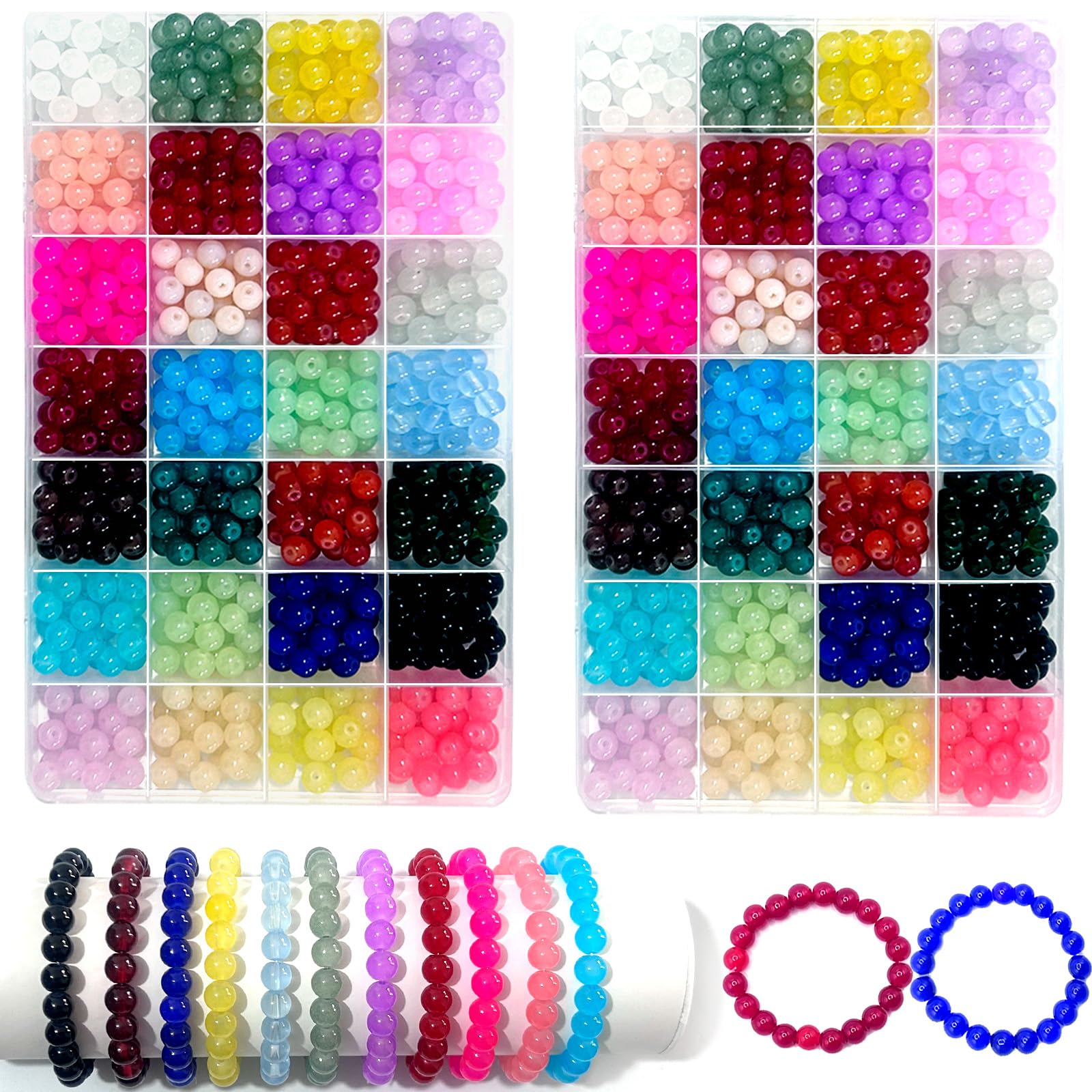 Perles de 8 mm pour débutants : apprenez facilement à fabriquer vos bijoux