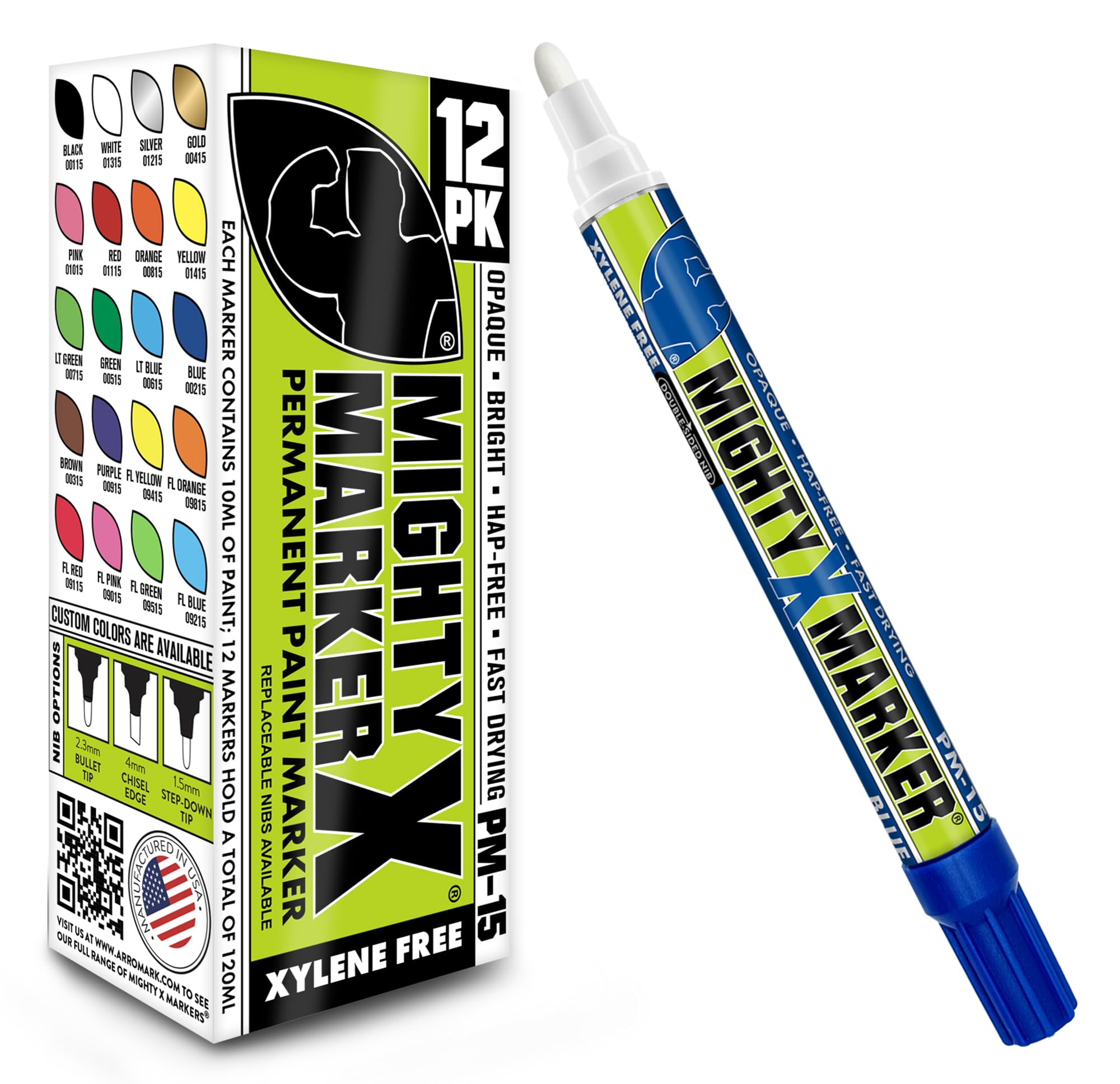 Amazon.com: Mighty Marker PM-15 Industrial Paint Marker - Xylene