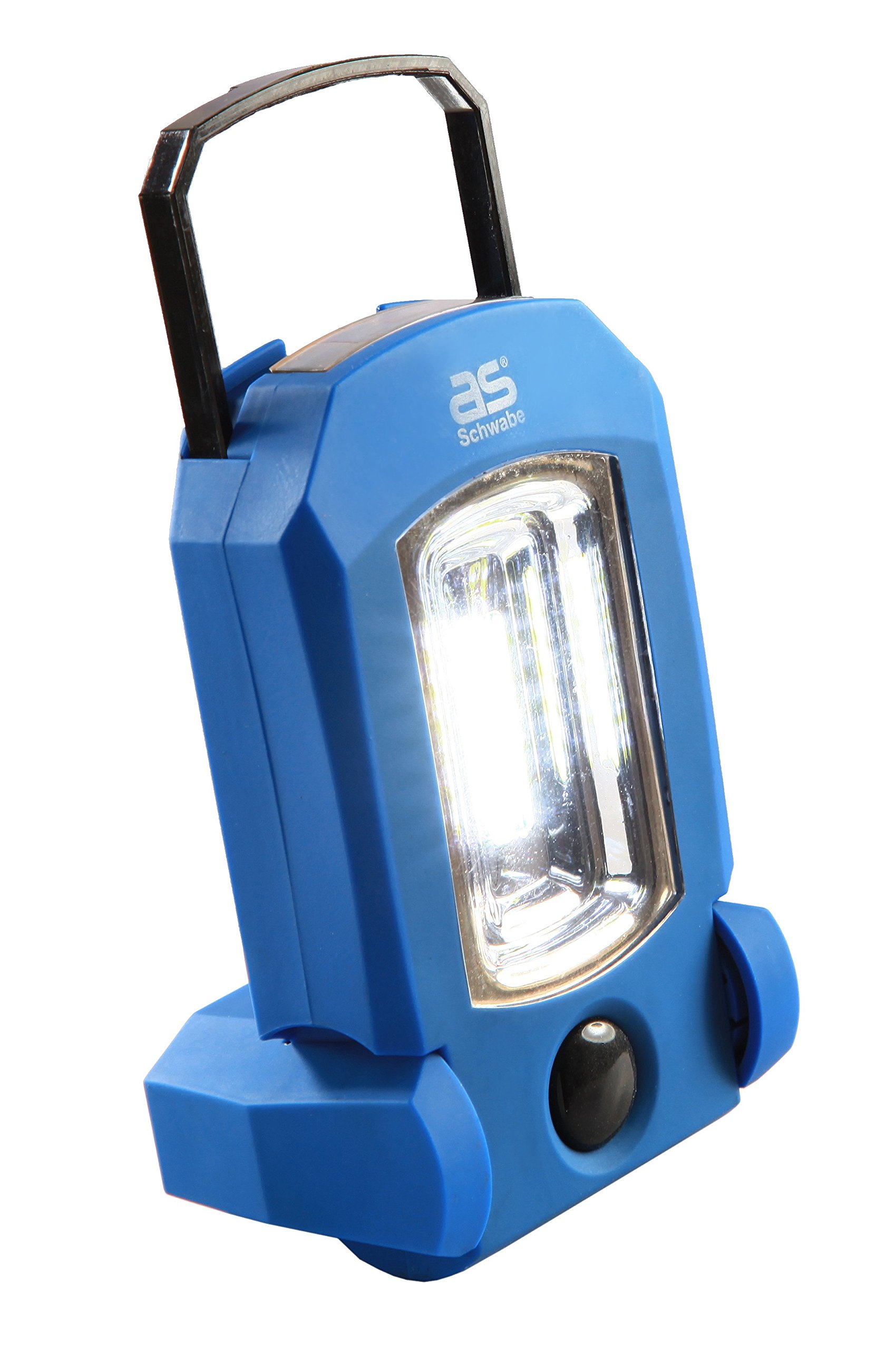 as - Schwabe Lichtfabrik LED Akku Handlampe EVO 2, Inspektionslampe, 3 W, 10 mit 3 LEDs, 42807