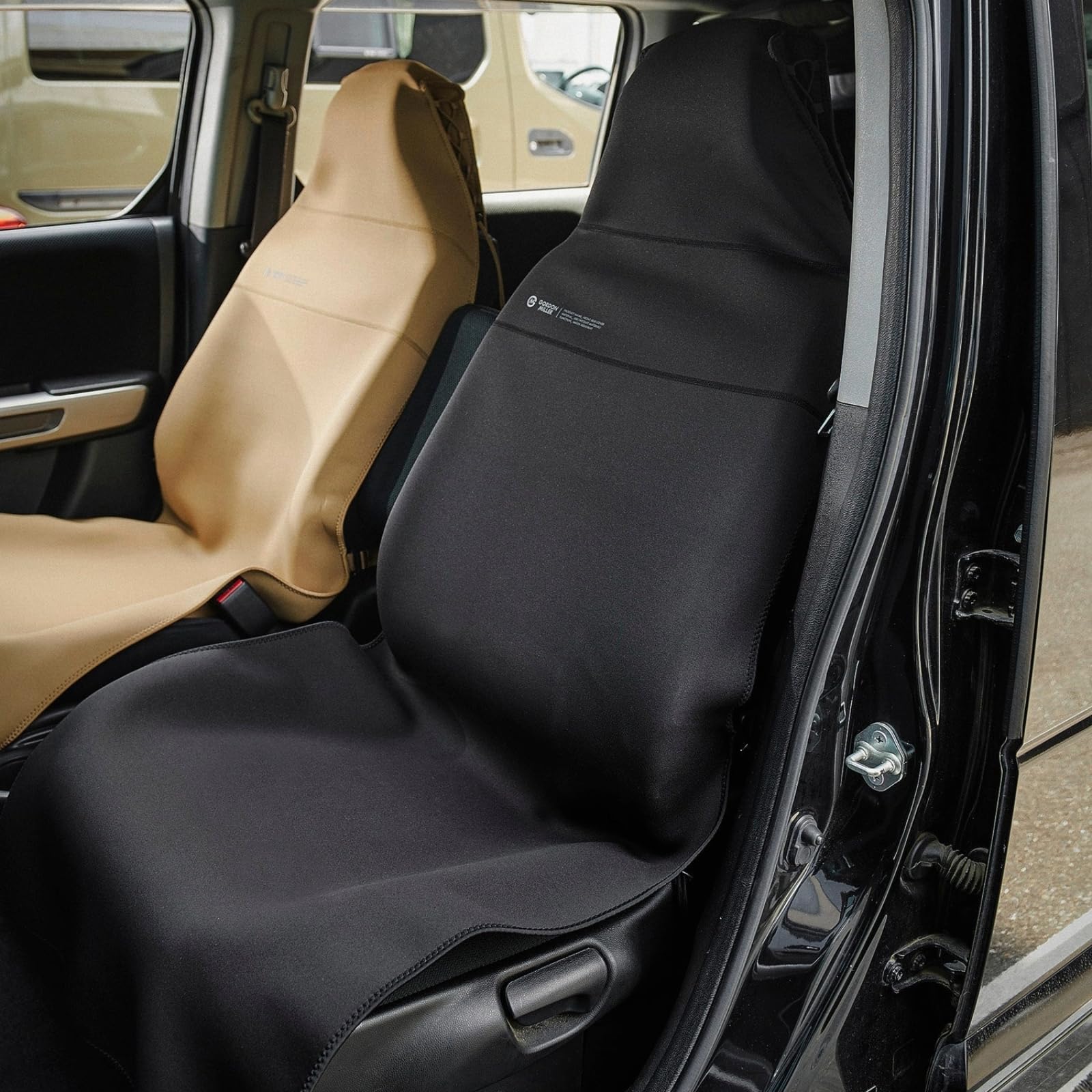 Amazon | フロントシートカバー SBR ウェットスーツ素材 車 防水 撥水