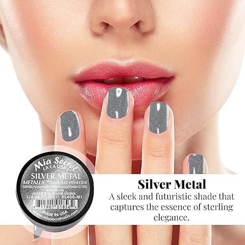 Miniatura 5 de Mia Secret - Colección de polvo acrílico para uñas, polímero Marry ME, 6 piezas