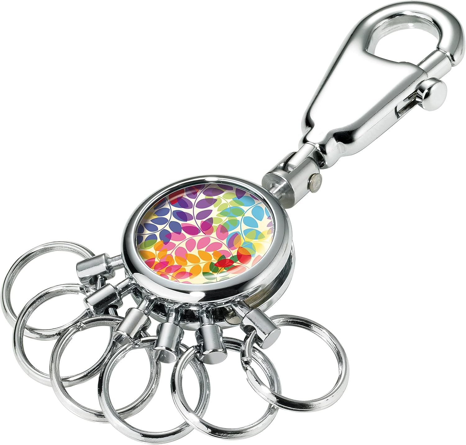 Troika Keyring, Silver/Multi, 9cm, Keyring