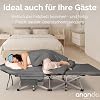 Feldbett-Laken aus 100% Baumwolle – passend für alle Feldbetten Campingbetten Luftmatratzen Gästebetten Reisebetten & Isomatten bis 190x80cm