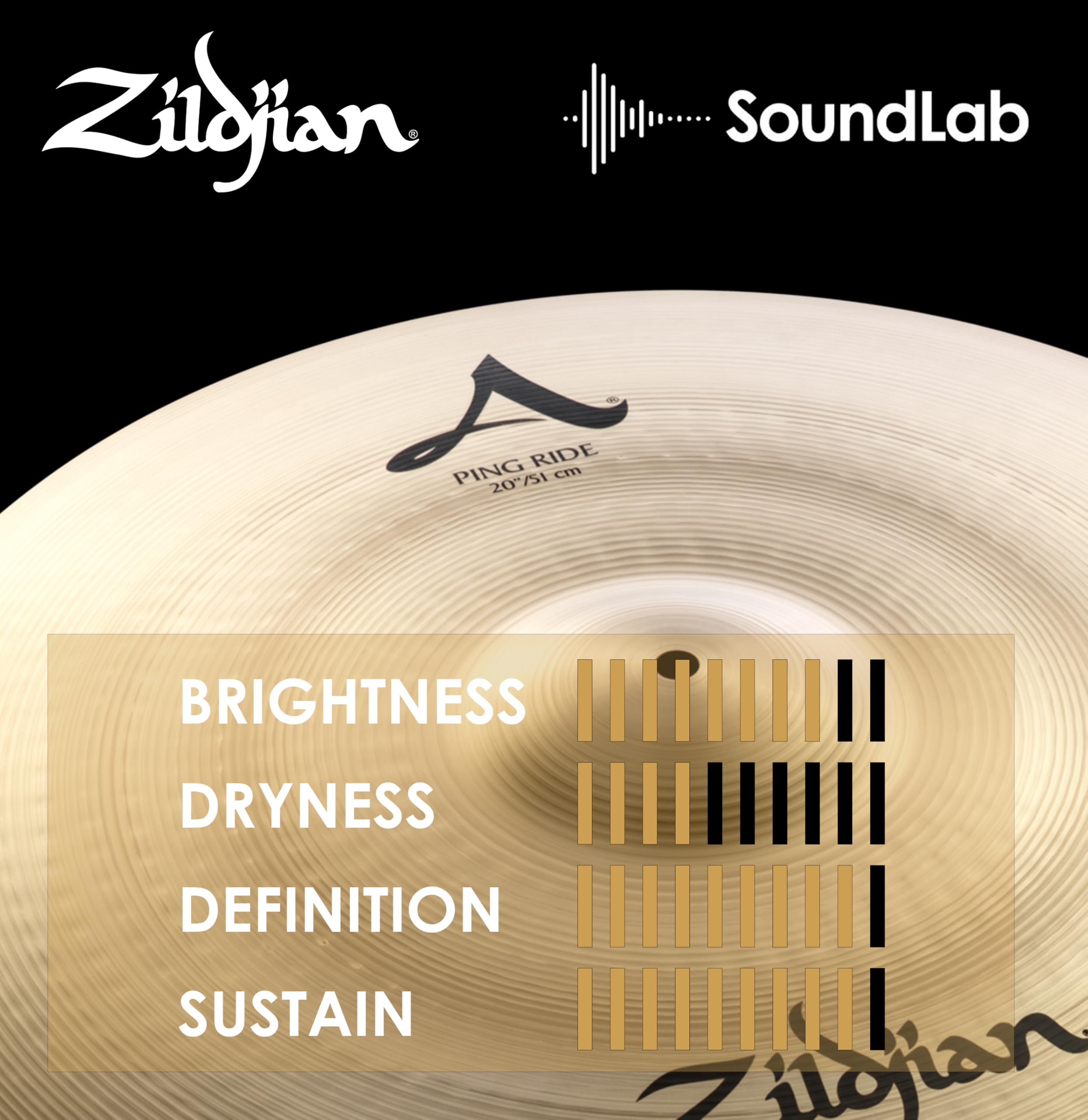 Zildjian A0042 Ping Ride Piatto 20"