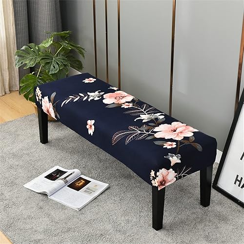 Miniatura 8 de Eco-Ancheng Funda para silla de comedor, funda extraíble para silla de comedor, fundas elásticas para asiento de banco, protector de muebles para