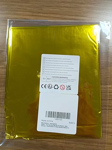 Miniatura 8 de AIEX Globos dorados de 28 pulgadas, globos inflables de aluminio grandes para decoraciones de fiesta de cumpleaños y graduación (3)