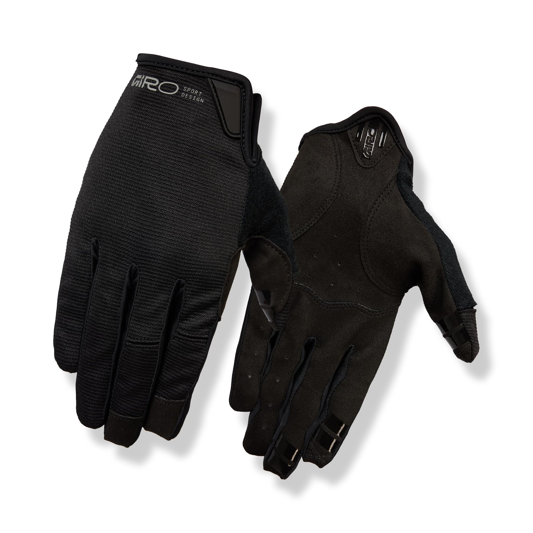 Giro DND Mountain Bike Gloves, Adult Men's, Black, XL, Full-Finger, Touchscreen Compatible