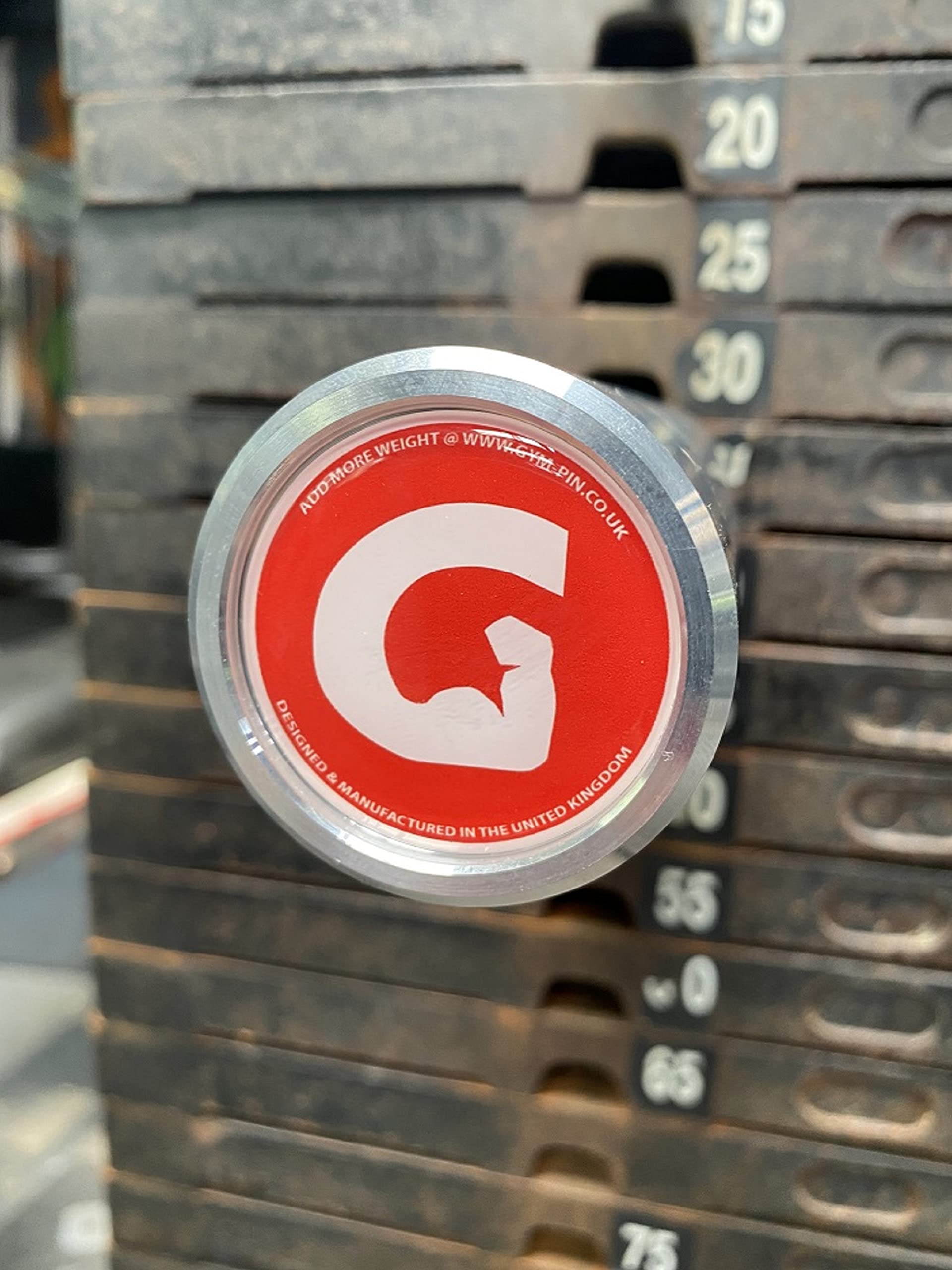 GymPin The Original Olympic Plate Holder Extension de câble pour