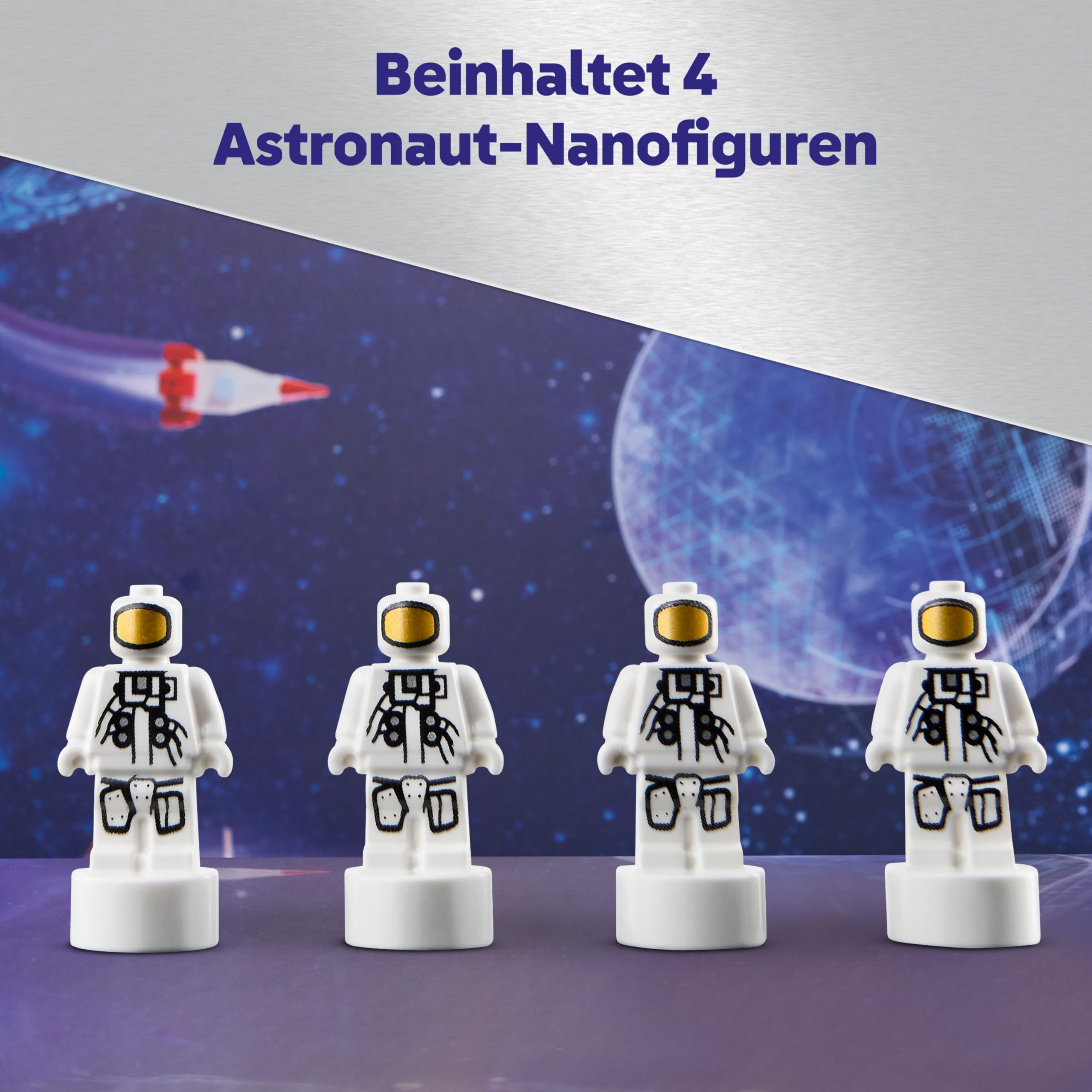 LEGO Technic NASA Artemis SLS-Schwerlastrakete - Kinder Rakete & Raumschiff Spielzeug - Baumodell & Modellbau Konstruktionsspielzeug ab 9 Jahren - Geschenk für Jungen und Mädchen - 42221