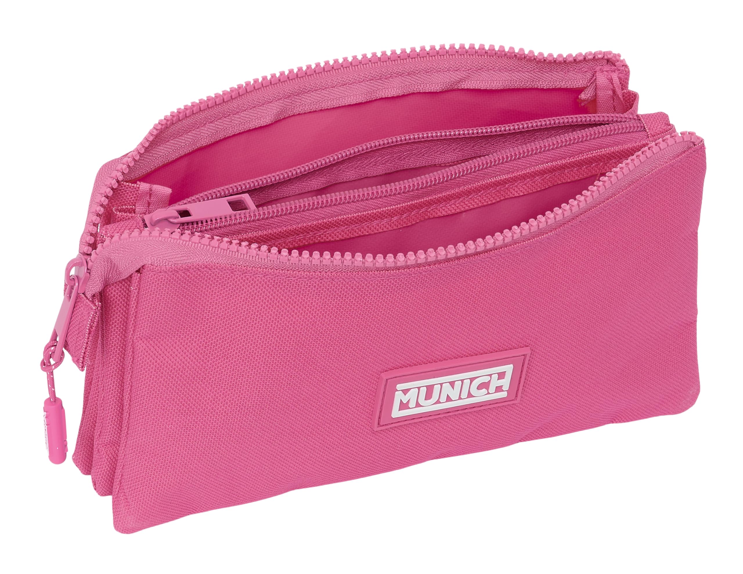 Safta Munich Basic, Triple Pencil Case, Children's Pencil Case, Ideal for School Children Comfortable and Versatile - Image 3