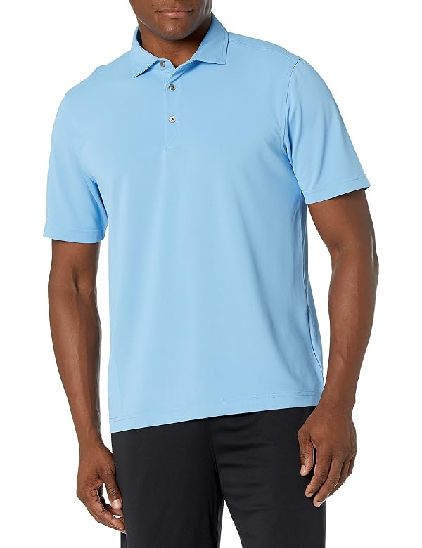 Cutter & Buck Men's Short Sleeve Virtue Eco Pique Recycled Polo Shirt, Atlas, XXXLarge by Cutter & Buck - Used condition - US$23.66
