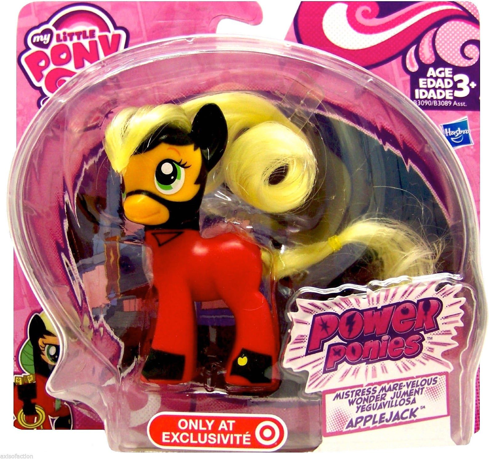 My Little Pony Friendship is Magic Power Ponies Mistress Mare Velous Wonder Jument Yeguavillosa Applejack Exclusive Figure