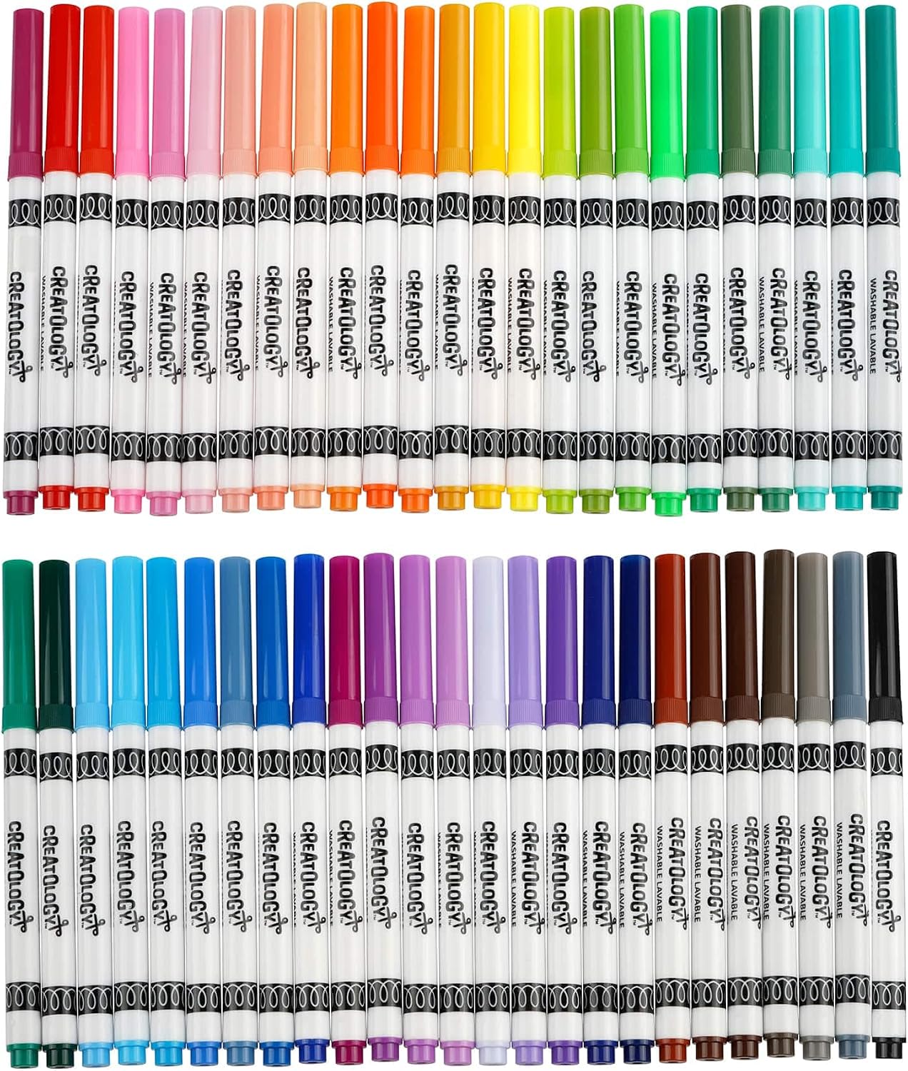 Creatology Round Tip Washable Markers, 16 Packs: 50 ct. (800 total)