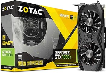 Amazon | ZOTAC GeForce GTX 1080 Ti AMP Edition 11GB GDDR5X 352