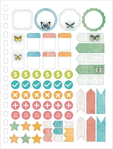 Miniatura 6 de WSBL Planificador 2024 File-It de mariposas (24997071007)