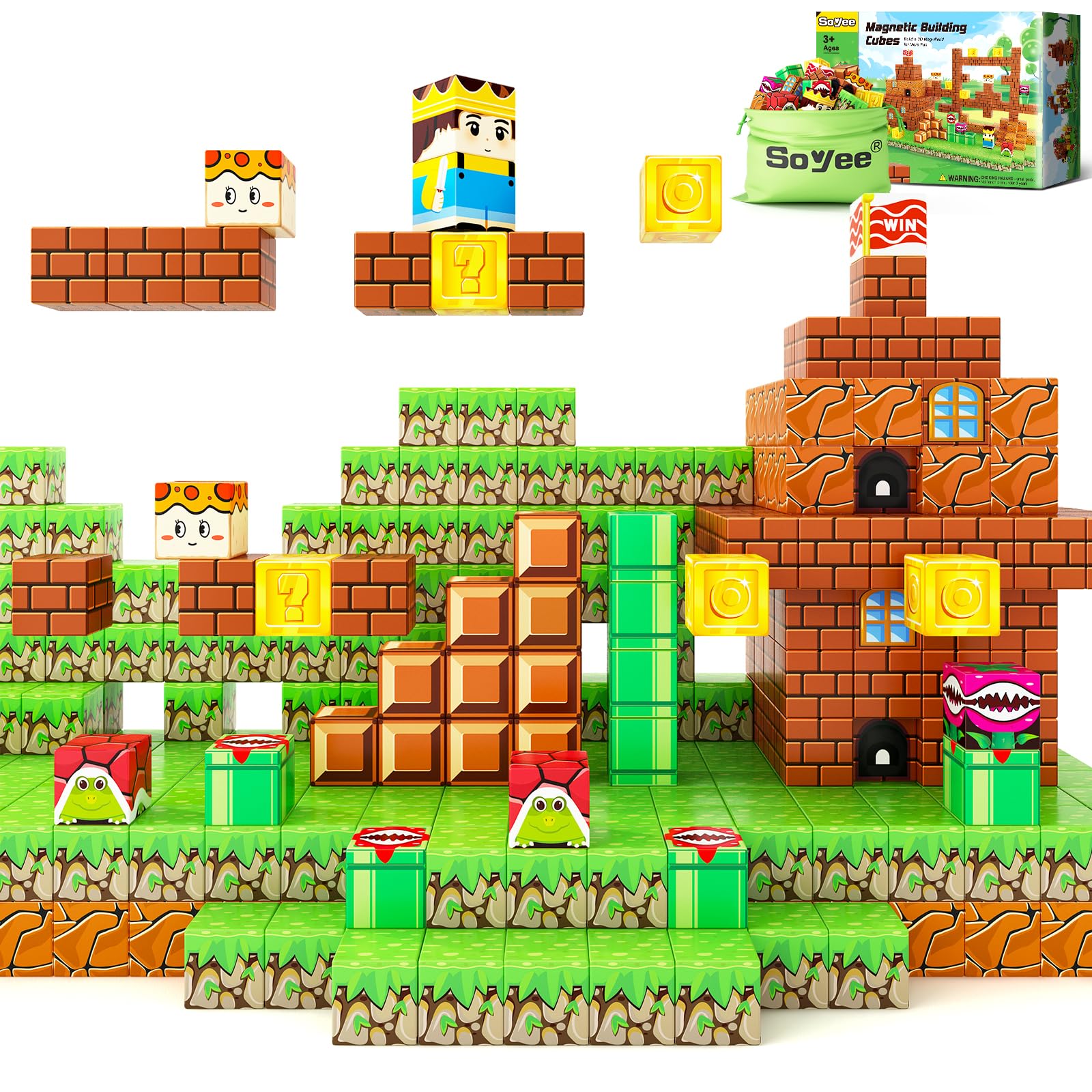 Magnetic Blocks Building Toys