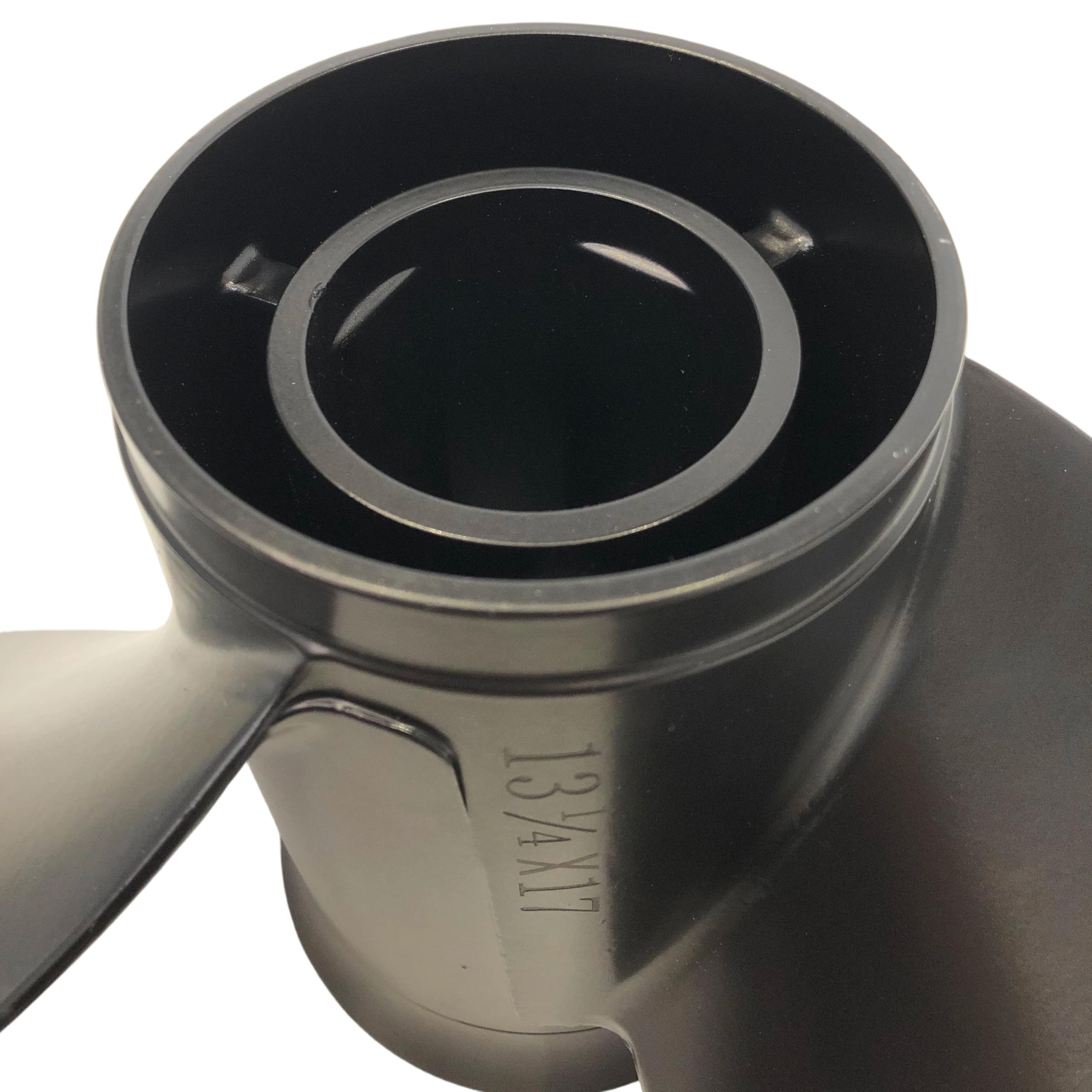 Elica per barca per fuoribordo Mercury 60HP-140HP (40HP/50HP Bigfoot) Force 75HP-150HP 15 denti scanalati 13 1/4x17/elica fuoribordo per motore Mercury 48-77344A45 RH (kit hub inclusi)