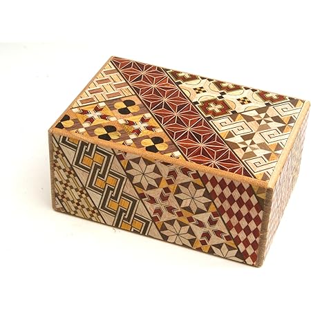 Amazon Co Jp 箱根寄木細工 秘密箱１２回仕掛け ホーム キッチン