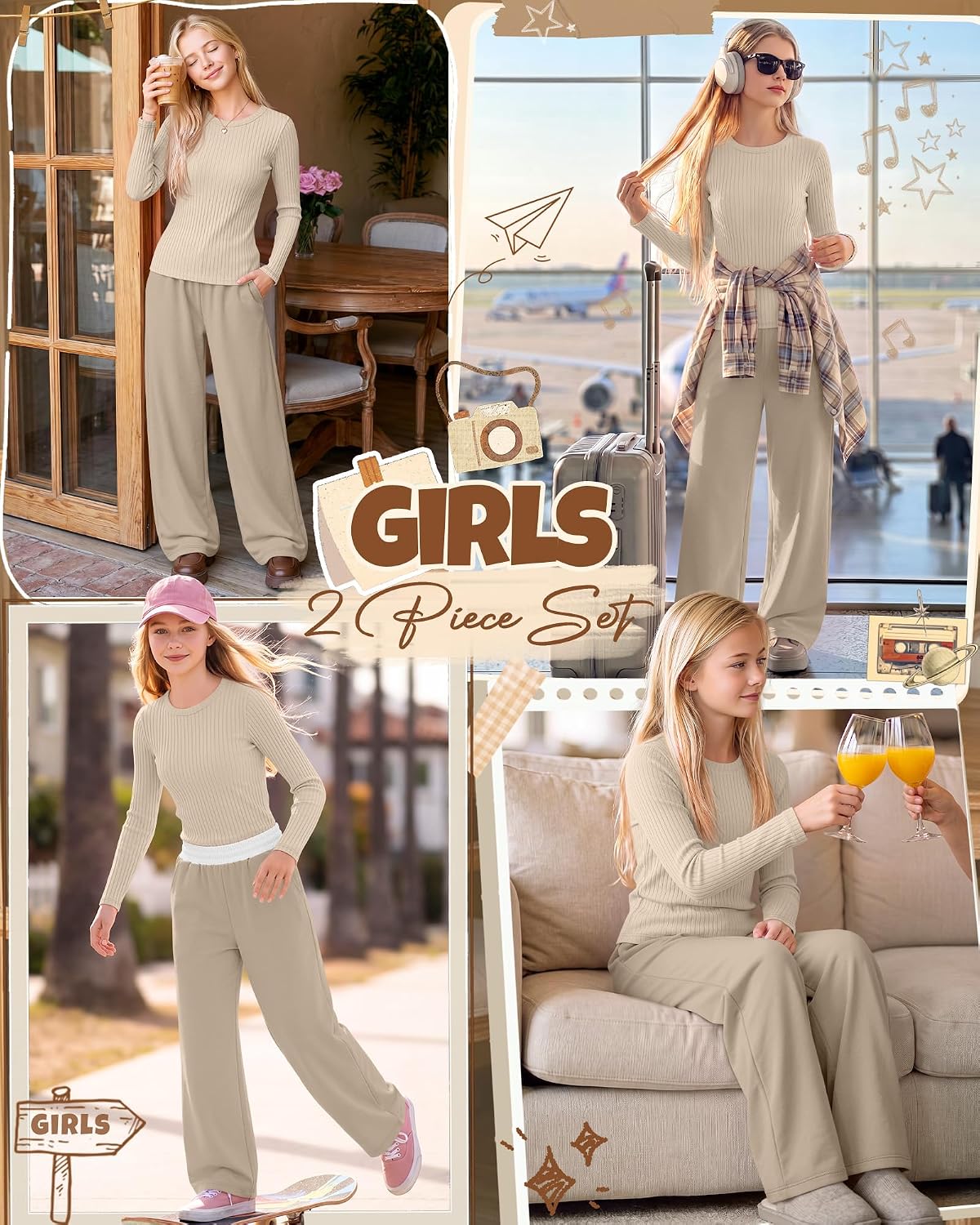 Girls Fall Outfits Cute Back to School Clothes image 2