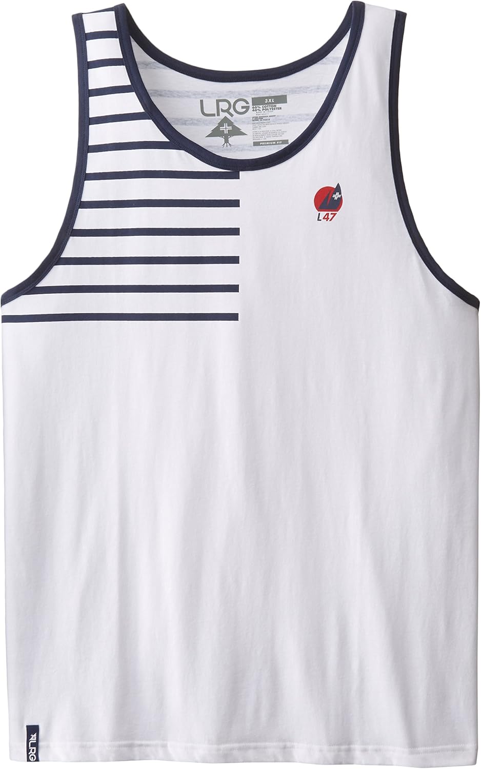 LRG Men's Big-Tall Research and Rescue Tank Top