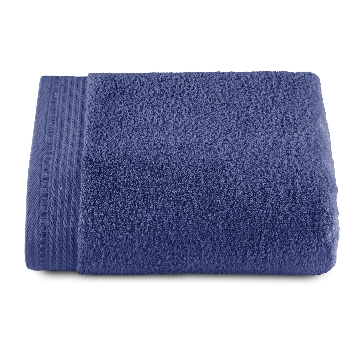 RIZO Top Towel - Set of 1 Shower Towel - Large Shower Towel - Bath Towels - 100% Combed Cotton - 600 g/m2 - Measure 100 x 150 cm - Navy