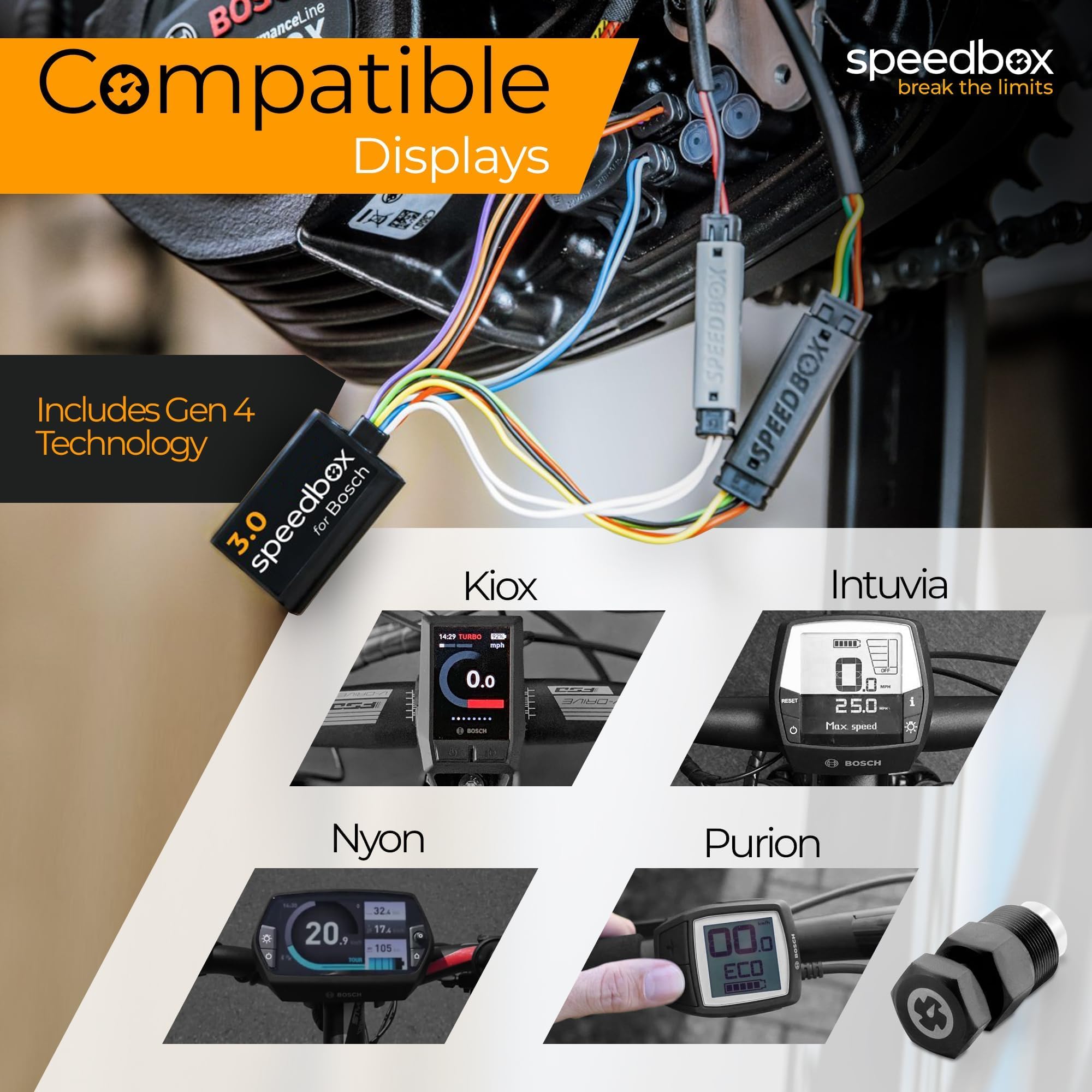 Image secondaire de SpeedBox 3.0 - Puce de Réglage pour Vélos Électriques Bosch 2017-2025