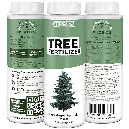 Miniatura 5 de TPS NUTRIENTS Fertilizante para árboles para todos los árboles y arbustos, alimento líquido para plantas, 32 onzas (1 cuarto de galón)