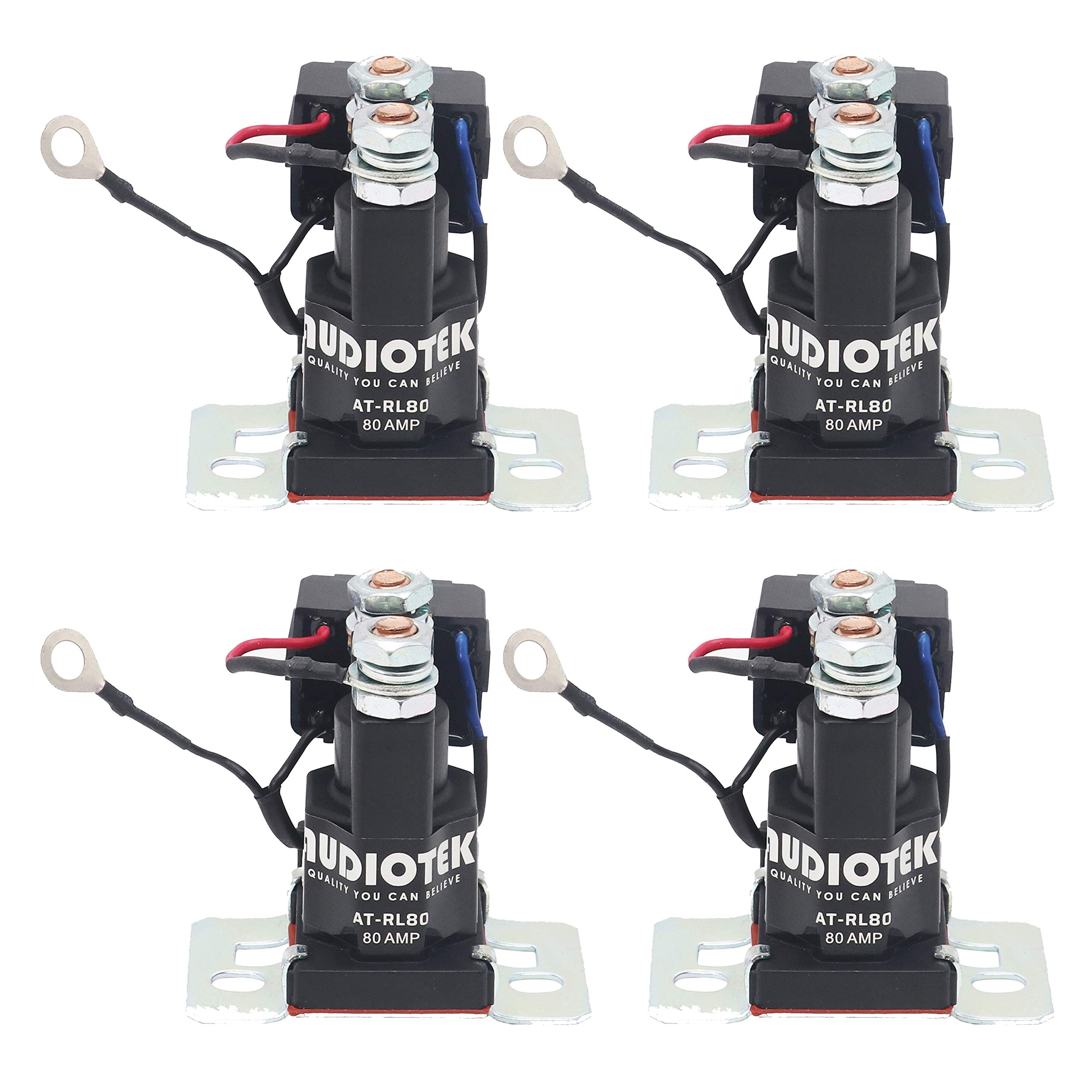 PAKA TOOLS 3-Pack 80 Amp 12V Battery Isolator And Relay – Universal Application