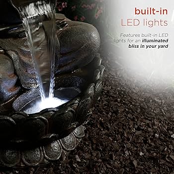 絵画 water fountain Watercolor Garden Fountain Clipart: Printable JPG Images