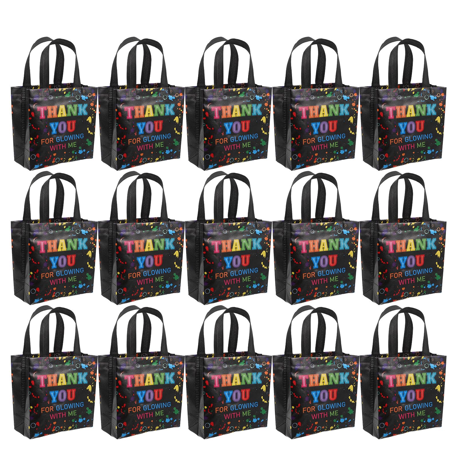 UTHCLO 30 Piezas Bolsas de Regalos de Cumpleaños No Tejidas Bolsas para Envolver Cumpleaños para Fiesta la Piscina
